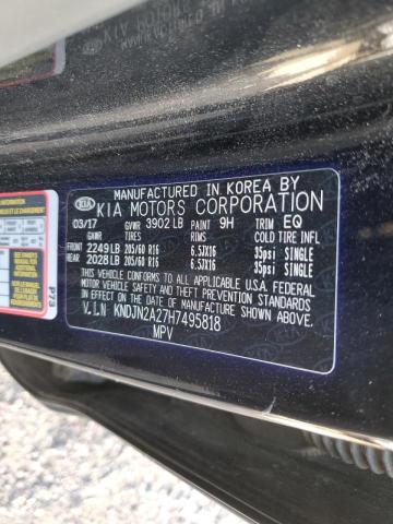 Photo 10 from auction – 2017 KIA SOUL with VIN KNDJN2A27H7495818