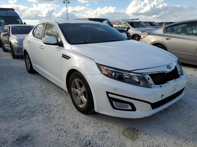 KIA OPTIMA LX 2015 with VIN KNAGM4A71F5607989 - Photo from auction