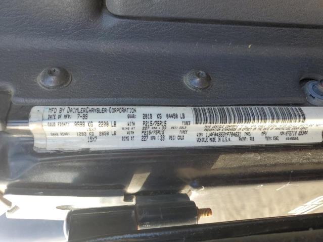 Photo 10 from auction – 2000 JEEP WRANGLER / with VIN 1J4FA49S3YP704631