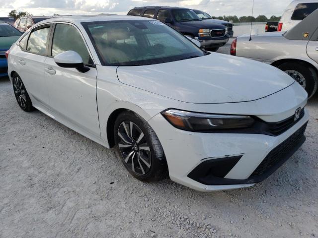 HONDA CIVIC EX 2022 with VIN 2HGFE1F79NH323344 - Photo from auction