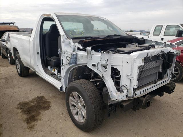CHEVROLET SILVERADO 2021 with VIN 3GCNWAEF8MG406522 - Photo from auction