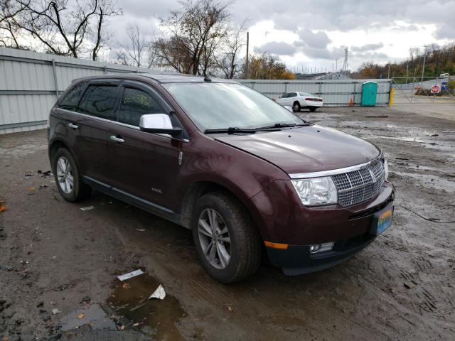 LINCOLN MKX 2010 with VIN 2LMDJ8JC4ABJ16257 - Photo from auction