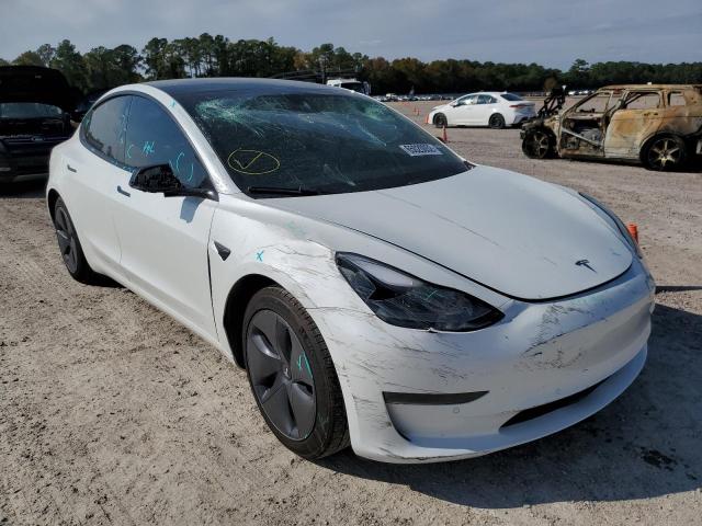 TESLA MODEL 3 2021 with VIN 5YJ3E1EA4MF991541 - Photo from auction