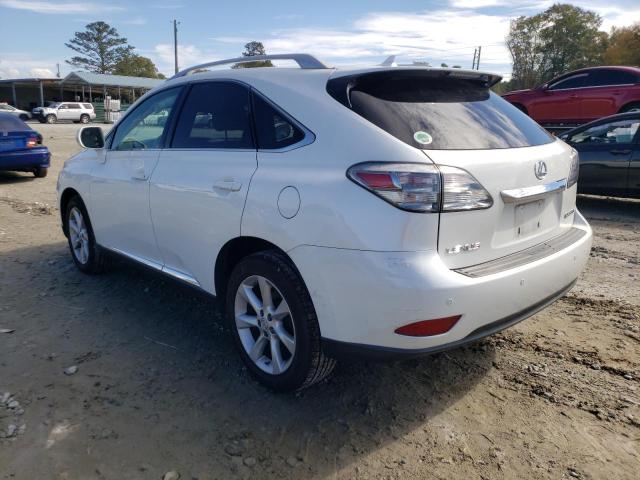 Photo 3 from auction – 2010 LEXUS RX 350 with VIN JTJZK1BA8A2410304