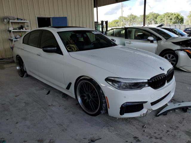 BMW M550XI 2018 with VIN WBAJB9C51JB035935 - Photo from auction