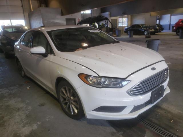 FORD FUSION SE 2017 with VIN 3FA6P0HD1HR254458 - Photo from auction