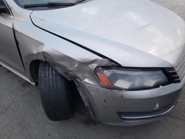 Photo 9 from auction – 2013 VOLKSWAGEN PASSAT SE with VIN 1VWBP7A33DC017771