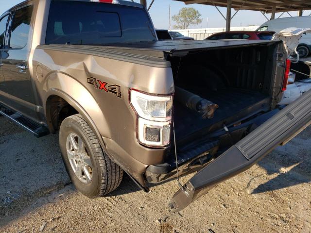Photo 9 from auction – 2018 FORD F150 SUPER with VIN 1FTEW1E54JKE39285