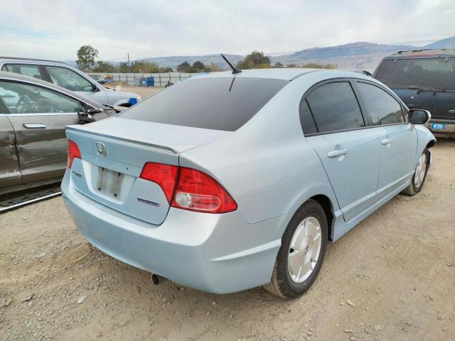 Photo 4 from auction – 2006 HONDA CIVIC HYBR with VIN JHMFA36256S015820
