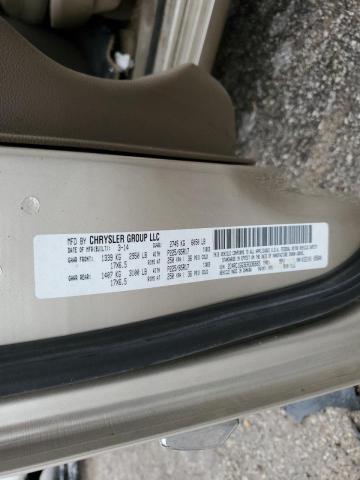 Photo 10 from auction – 2014 CHRYSLER TOWN & COU with VIN 2C4RC1GG3ER336665