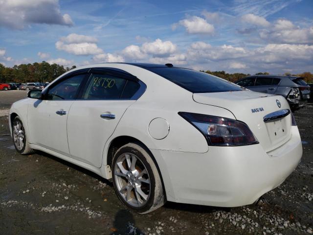 Photo 3 from auction – 2013 NISSAN MAXIMA S with VIN 1N4AA5AP0DC842535