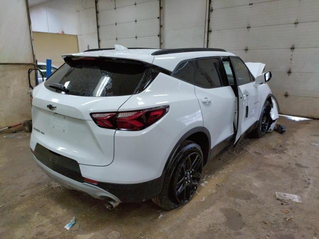 Photo 4 from auction – 2022 CHEVROLET BLAZER 3LT with VIN 3GNKBJRS1NS191111