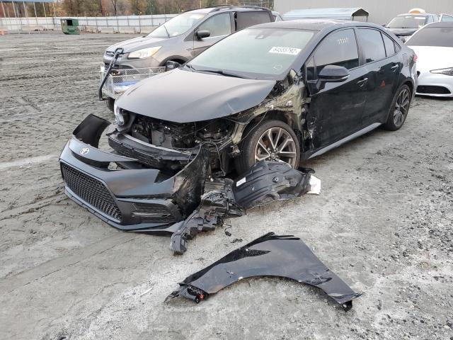 Photo 2 from auction – 2020 TOYOTA COROLLA SE with VIN 5YFP4RCE2LP039035