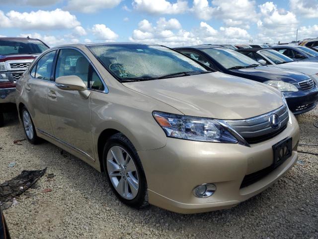 LEXUS HS 250H 2010 with VIN JTHBB1BA4A2016995 - Photo from auction