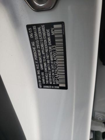 Photo 10 from auction – 2016 PORSCHE CAYENNE with VIN WP1AA2A21GLA09133