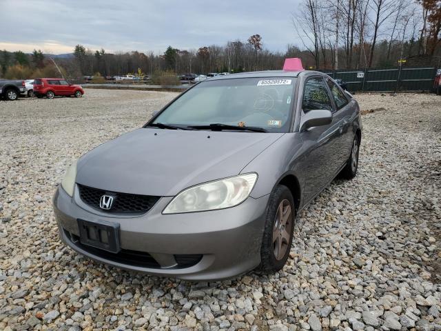 Photo 2 from auction – 2004 HONDA CIVIC EX with VIN 1HGEM22934L002817