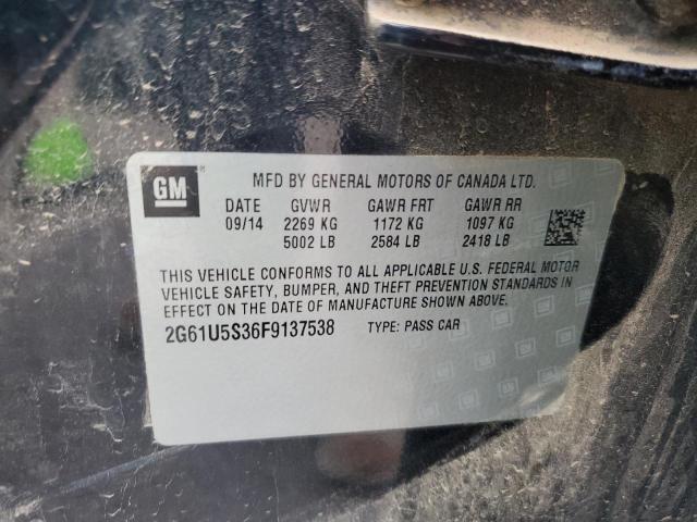 Photo 10 from auction – 2015 CADILLAC XTS with VIN 2G61U5S36F9137538