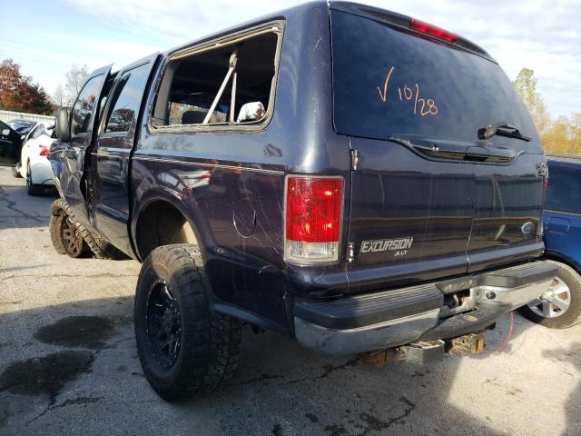 Photo 3 from auction – 2001 FORD EXCURSION with VIN 1FMSU41F31EB10225