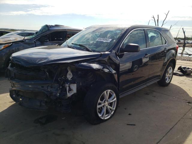 CHEVROLET EQUINOX LS 2017 with VIN 2GNFLEEK0H6114891 - Photo from auction