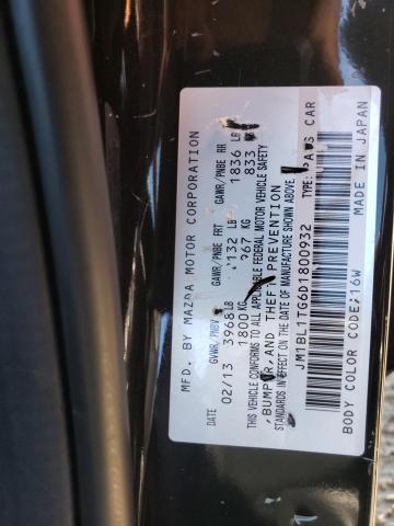 Photo 10 from auction – 2013 MAZDA 3 I with VIN JM1BL1TG6D1800932