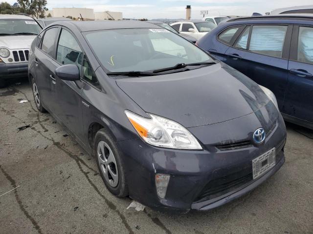 TOYOTA PRIUS 2012 with VIN JTDKN3DU6C5424055 - Photo from auction
