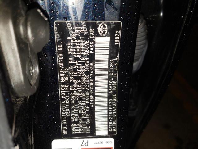Photo 10 from auction – 2016 TOYOTA CAMRY LE with VIN 4T1BF1FK0GU134396