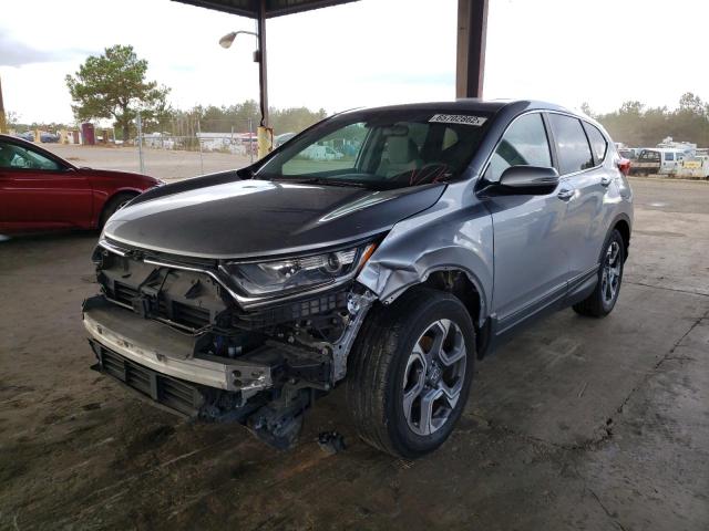 Photo 2 from auction – 2017 HONDA CR-V EX with VIN 7FARW1H56HE047403