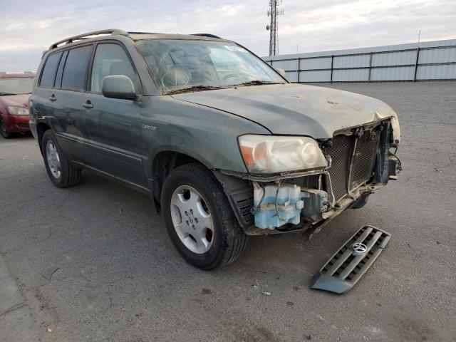 TOYOTA HIGHLANDER 2004 with VIN JTEEP21AX40025879 - Photo from auction