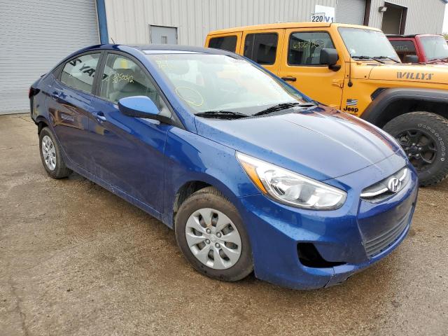 HYUNDAI ACCENT SE 2017 with VIN KMHCT4AE5HU168206 - Photo from auction