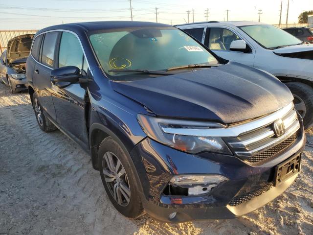 HONDA PILOT EXL 2017 with VIN 5FNYF5H63HB028797 - Photo from auction