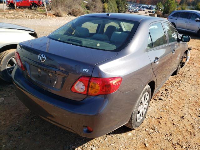 Photo 4 from auction – 2009 TOYOTA COROLLA BA with VIN JTDBL40EX9J036045