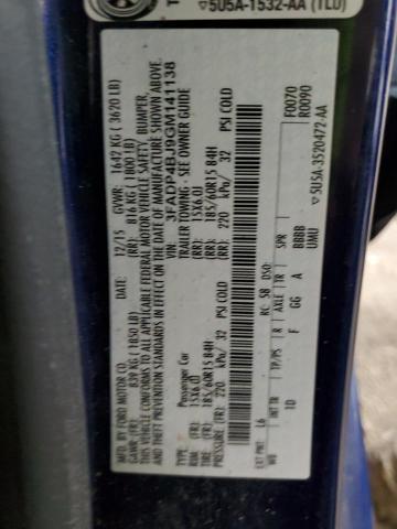 Photo 10 from auction – 2016 FORD FIESTA SE with VIN 3FADP4BJ9GM141138