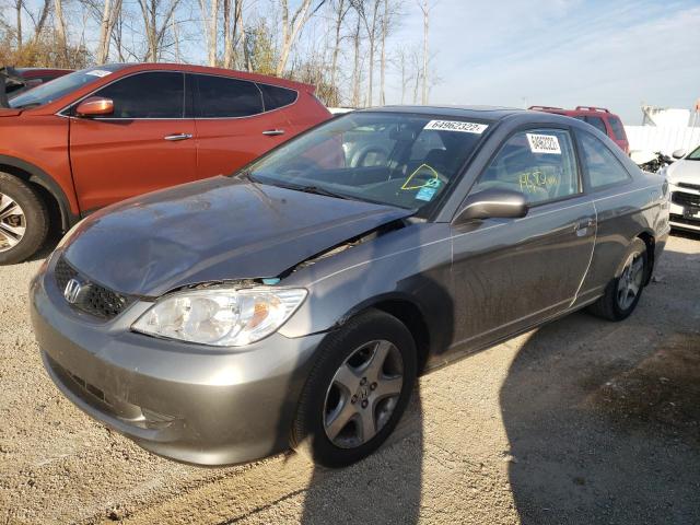 Photo 2 from auction – 2005 HONDA CIVIC EX with VIN 1HGEM22935L044194