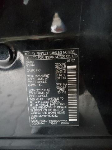 Photo 10 from auction – 2017 NISSAN ROGUE S with VIN KNMAT2MV8HP578282