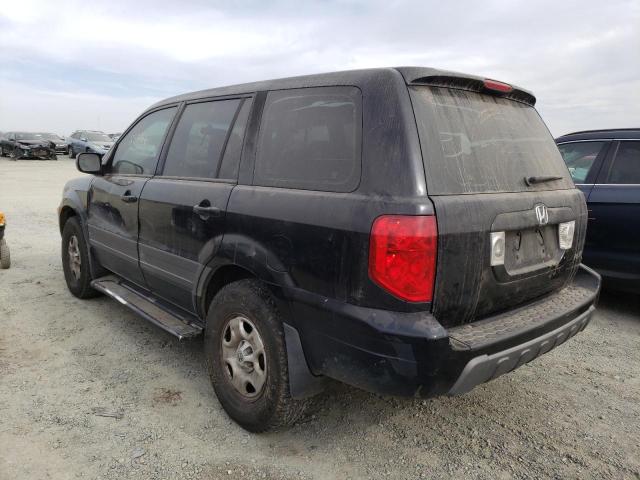 Photo 3 from auction – 2005 HONDA PILOT LX with VIN 2HKYF18195H533155