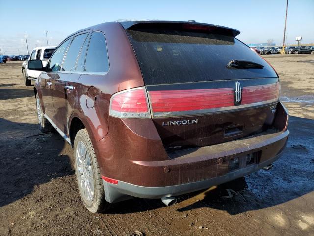 Photo 3 from auction – 2009 LINCOLN MKX with VIN 2LMDU88CX9BJ12545