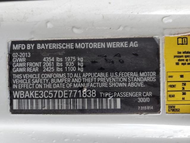 Zdjęcie 10 z aukcji – 2013 BMW 328 I z VIN WBAKE3C57DE771838