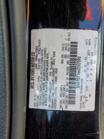 Photo 10 from auction – 2006 FORD FUSION SE with VIN 3FAFP07166R247090