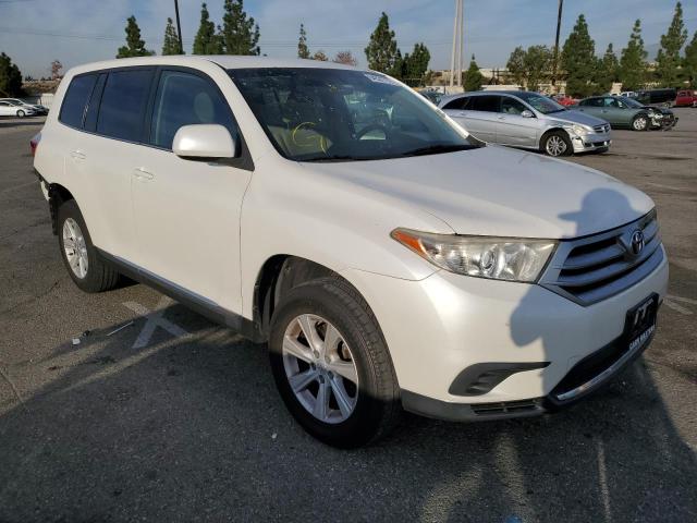 TOYOTA HIGHLANDER 2013 with VIN 5TDZA3EH3DS040368 - Photo from auction