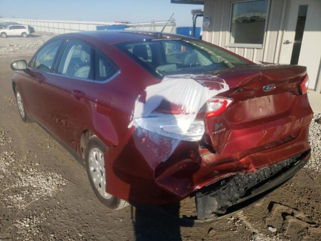 Photo 3 from auction – 2014 FORD FUSION S with VIN 3FA6P0G71ER311829