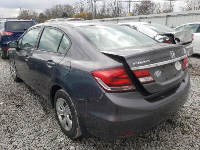 Photo 3 from auction – 2015 HONDA CIVIC LX with VIN 19XFB2F55FE112344