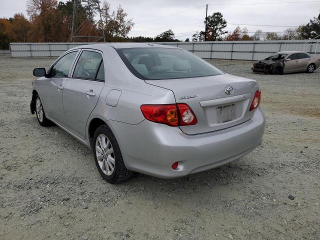 Photo 3 from auction – 2009 TOYOTA COROLLA BA with VIN JTDBL40E59J039872