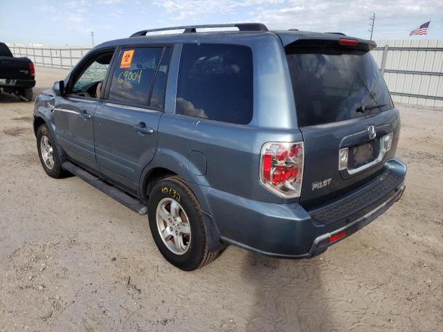 Photo 3 from auction – 2006 HONDA PILOT EX with VIN 5FNYF28516B022998