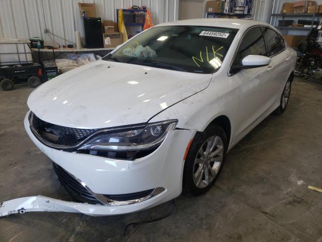 Photo 2 from auction – 2015 CHRYSLER 200 LIMITE with VIN 1C3CCCAB8FN599610