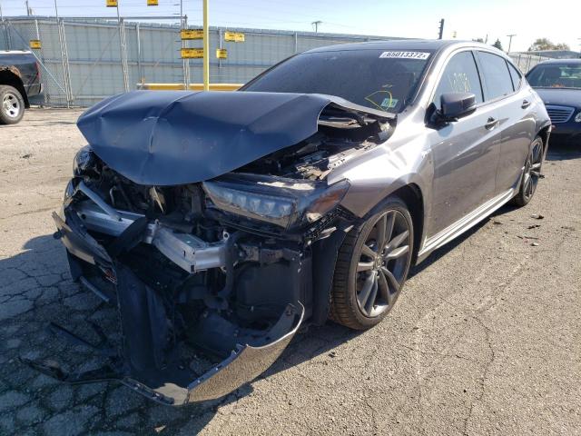 Photo 2 from auction – 2018 ACURA TLX TECH+A with VIN 19UUB3F6XJA003588