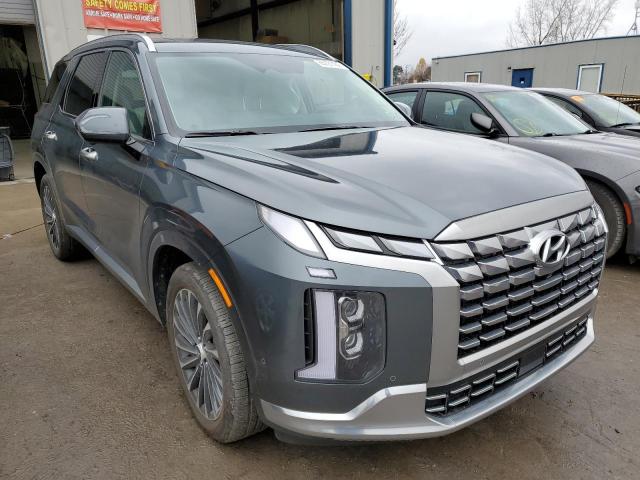 HYUNDAI PALISADE C 2023 with VIN KM8R7DGE3PU499502 - Photo from auction