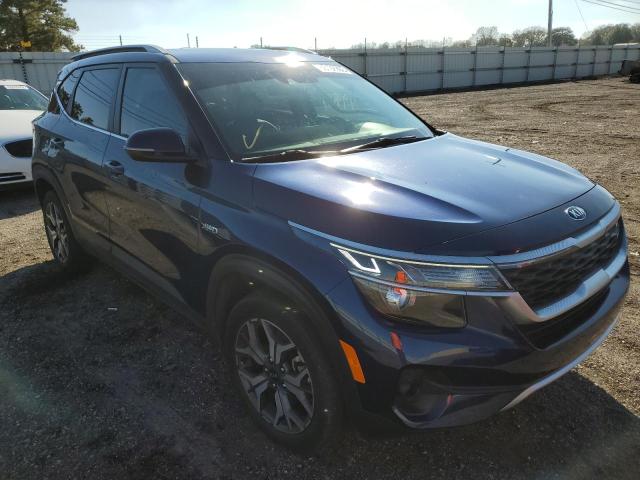 KIA SELTOS EX 2021 with VIN KNDERCAA6M7077733 - Photo from auction