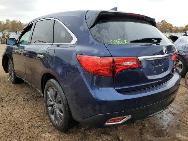 Photo 3 from auction – 2014 ACURA MDX TECHNO with VIN 5FRYD4H60EB023230