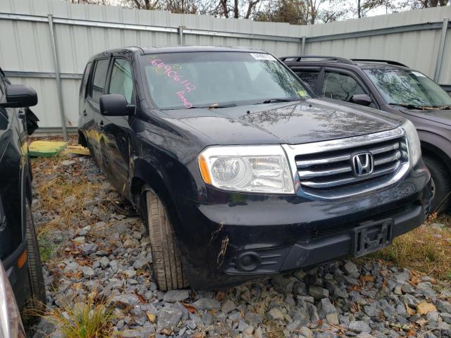 HONDA PILOT LX 2015 with VIN 5FNYF4H27FB036017 - Photo from auction
