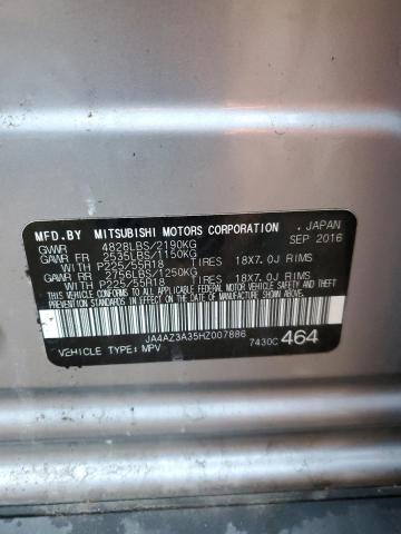 Photo 10 from auction – 2017 MITSUBISHI OUTLANDER with VIN JA4AZ3A35HZ007886